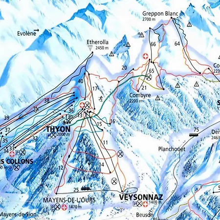 In Thyon-les Collons Ле-Коллон